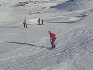 Dahu au snowpark - Les Arcs 2009