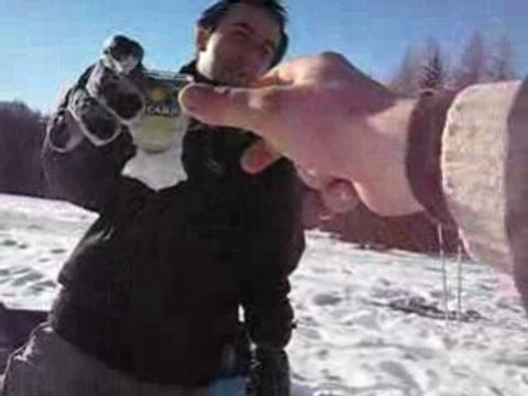 Anisette sur les pistes - Les Arcs 2009