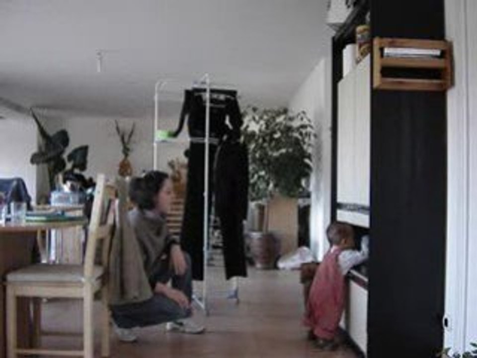 apprentissage de la marche