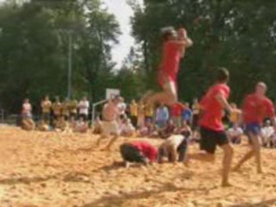 Sandball 2008 au parc de la pépinière à Nancy