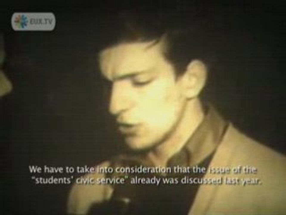 Barroso as a young, passionate Maoist student leader in 1976