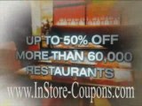 In Store Coupons & Discounts Online Shopping Coupons