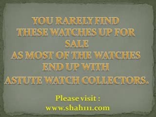 Omega Railmaster vintage Military watch for PAF pilots