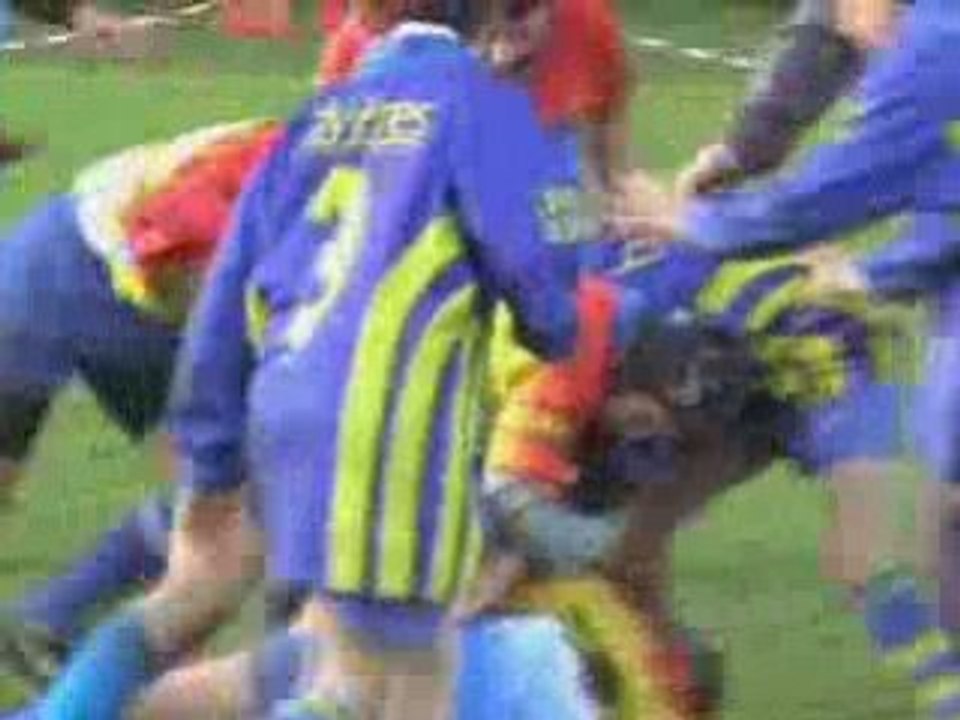PSF moins de 13 contre Hyères partie2- 10 janvier 09