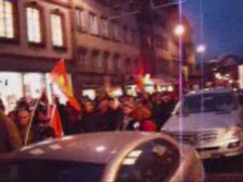 Manif à strasbourg pour la Palestine du 17 janvier 2009