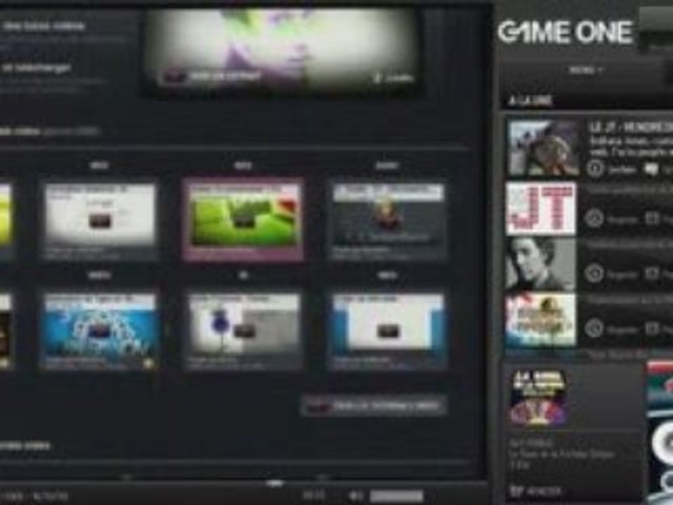 Weecast sur Game One