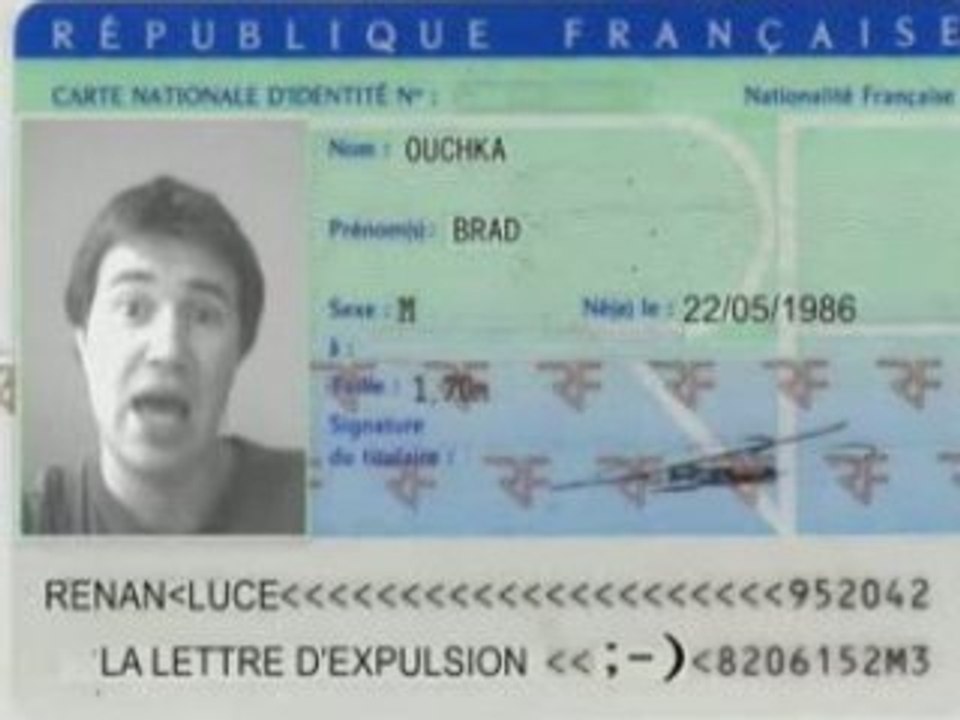 Lettre d'expulsion (Parodie Renan Luce)contre le racisme