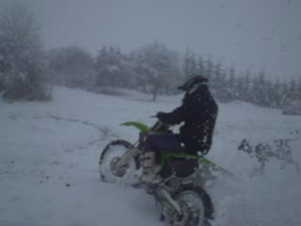 Petite sortie dans la neige