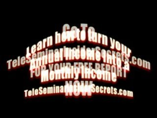 Teleseminar Insider Secret # 6 – Recession Proof Leads