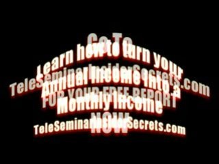 Teleseminar Insider Secret # 7 – Recession Proof Leads