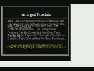 Prostate medicine and swollen prostate