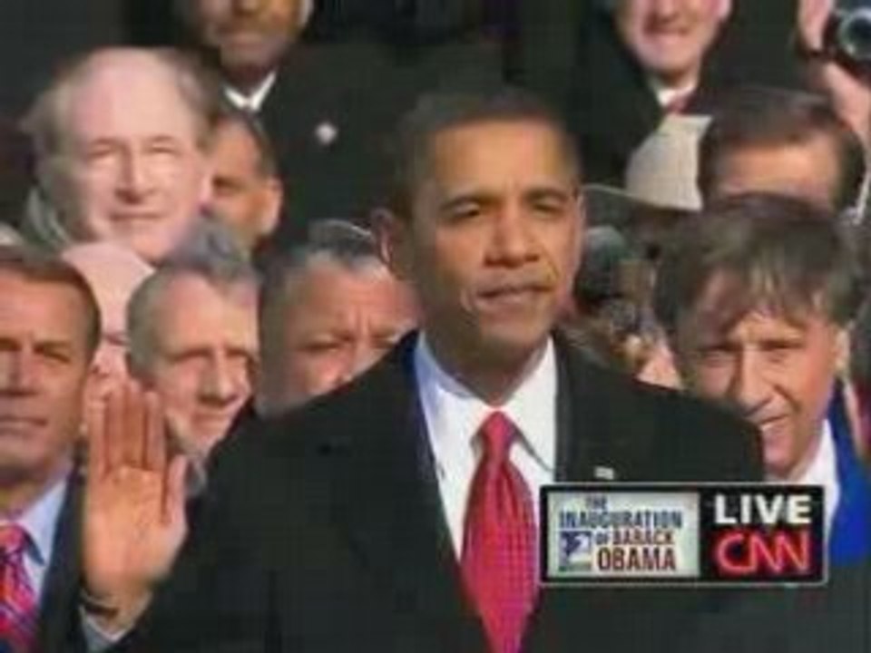 Obama devient Président des Etats-Unis d'Amérique !