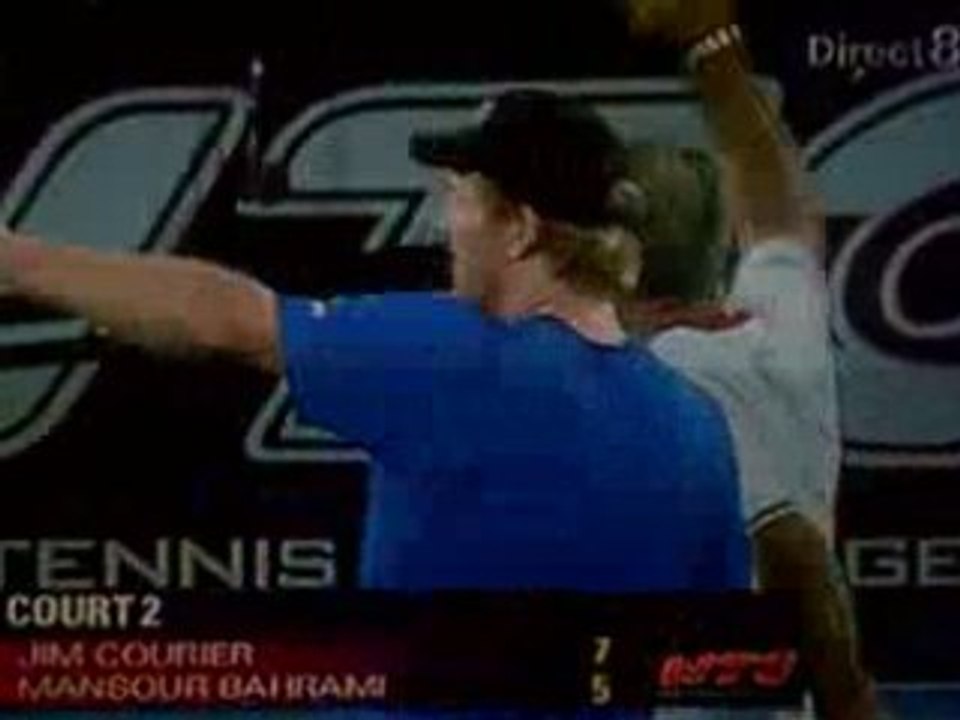 Adelaïde 2009 - Balle de match Courier/Bahrami