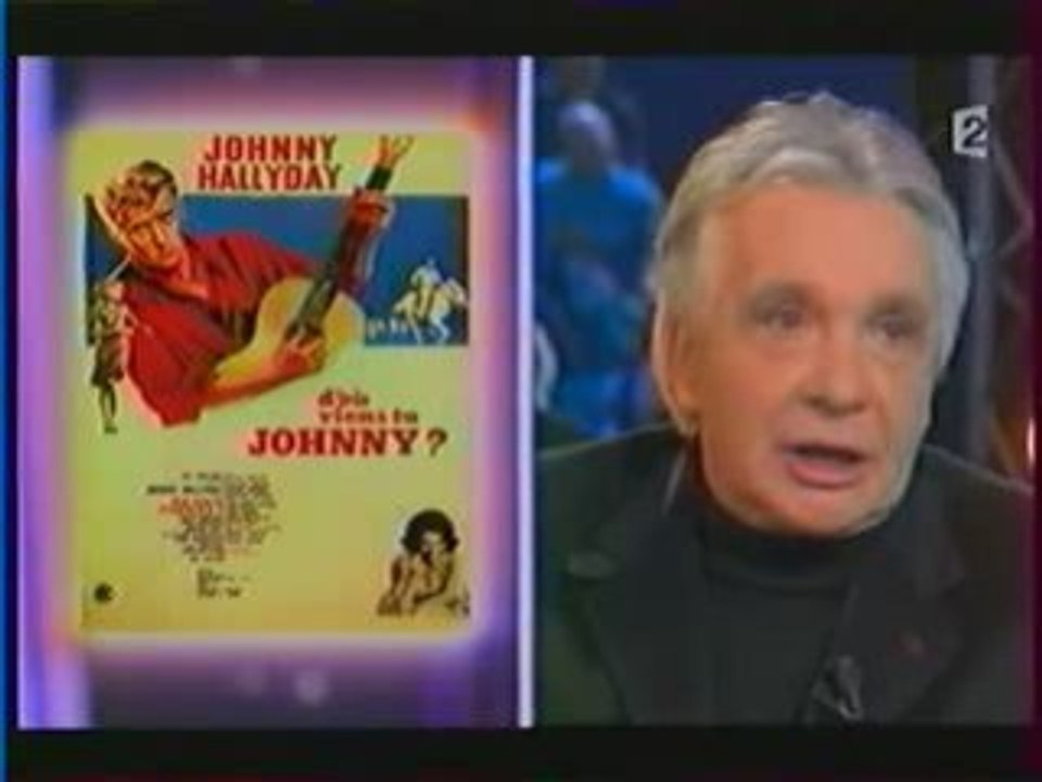 sardou parle de johnny chez ruquier.