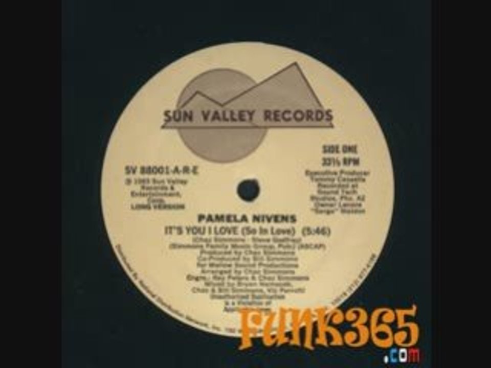 Pamema Nivens - It's you I love - 1983 - Sun Valley