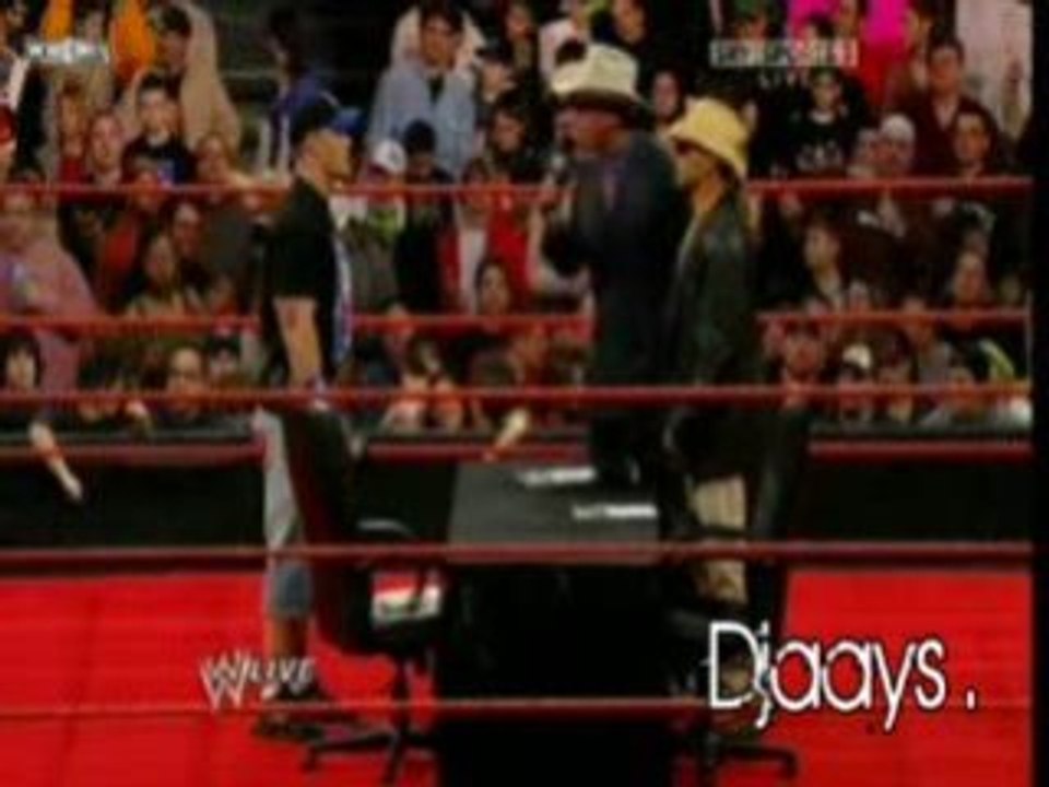 Shawn Michaels, JBL & John Cena 01/19/09