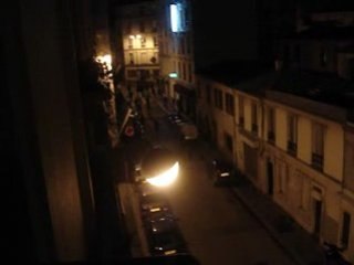 guerrilla urbaine 20 janvier 21h 21h48 rue cavé goutte d'or