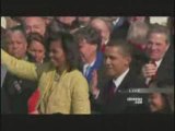 PRESIDENT BARACK OBAMA Inaugurated Obama makes history