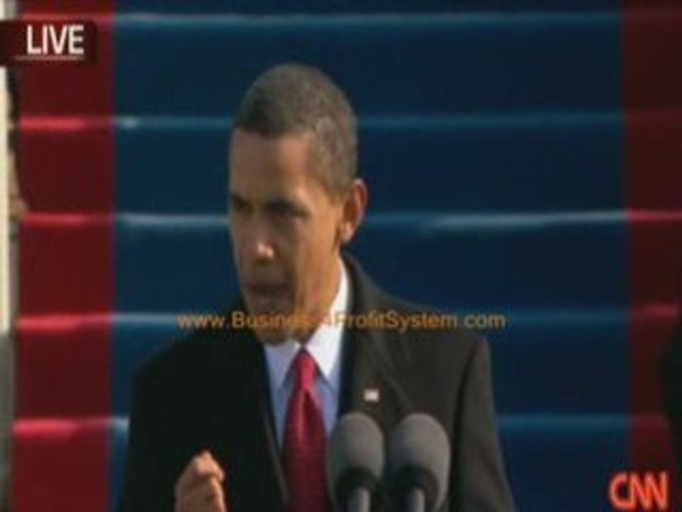 Barack Obama Inauguration Video Speech Long Version