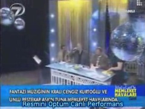 CK canlı performans resmini öptüm 14 ocak 2009
