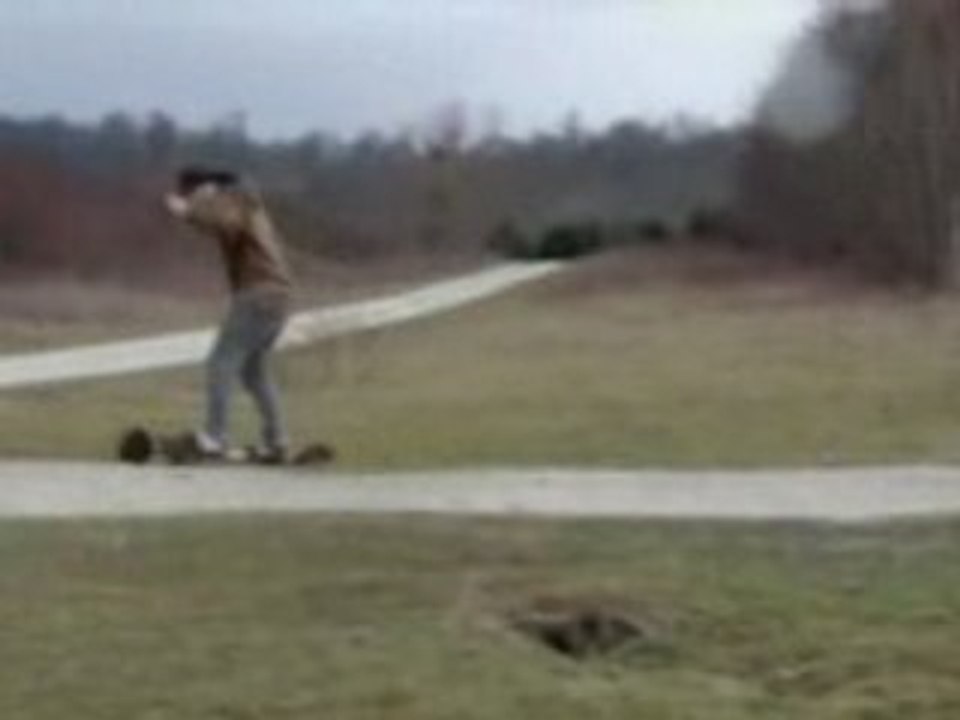 Mountainboard bails delire