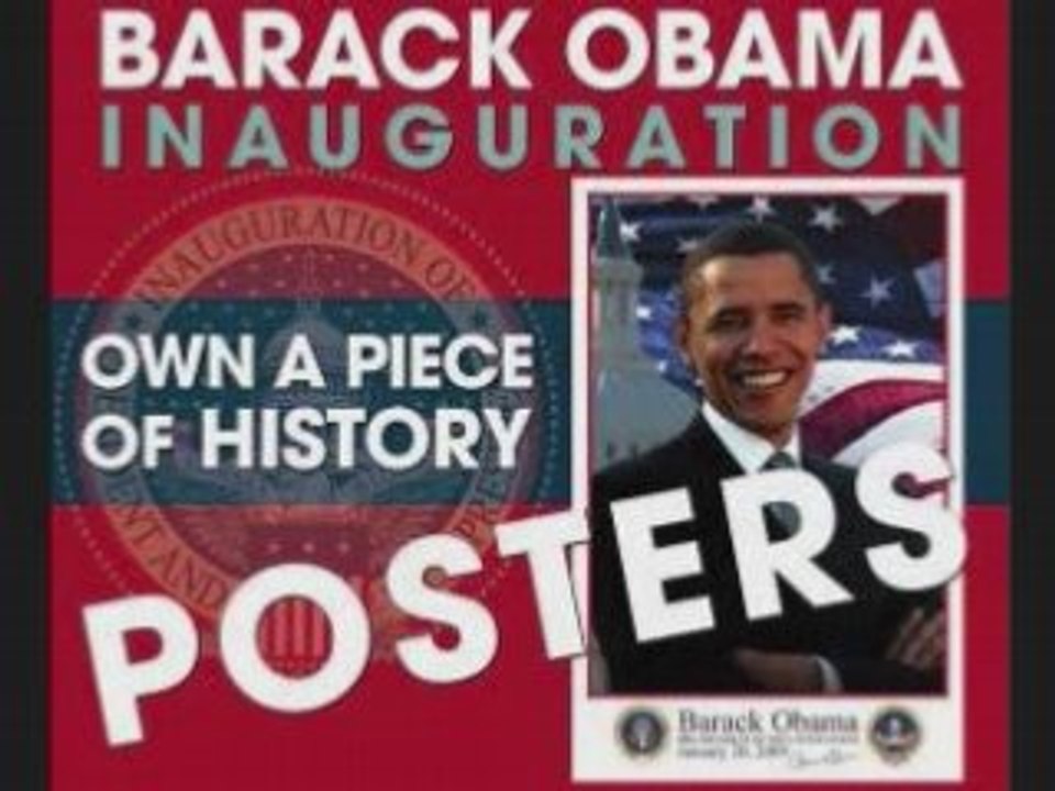 Barack Obama Inauguration Poster!
