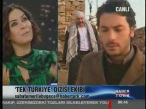 Tek Türkiye Oyuncuları Haber Türk'te 2 (Dizilerimizden.com)