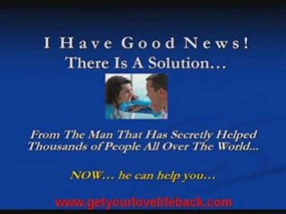 Get Your Ex Back