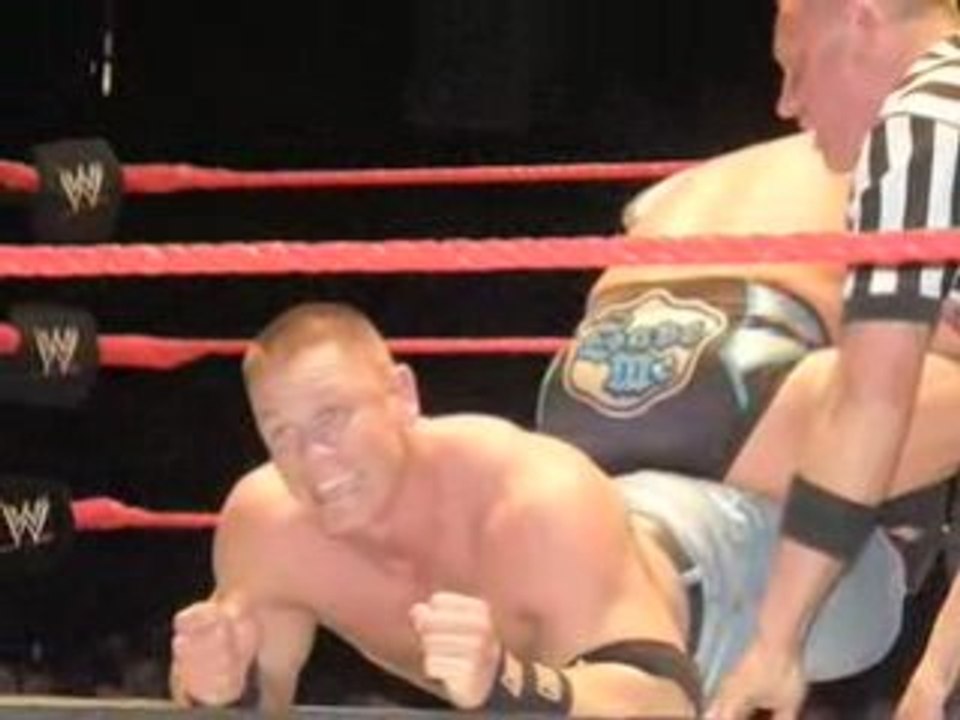 WWE John Cena vs Chris Jericho Dec 13 2008  Ontario, Canada