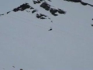 Tyrolienne à Orcières Merlette