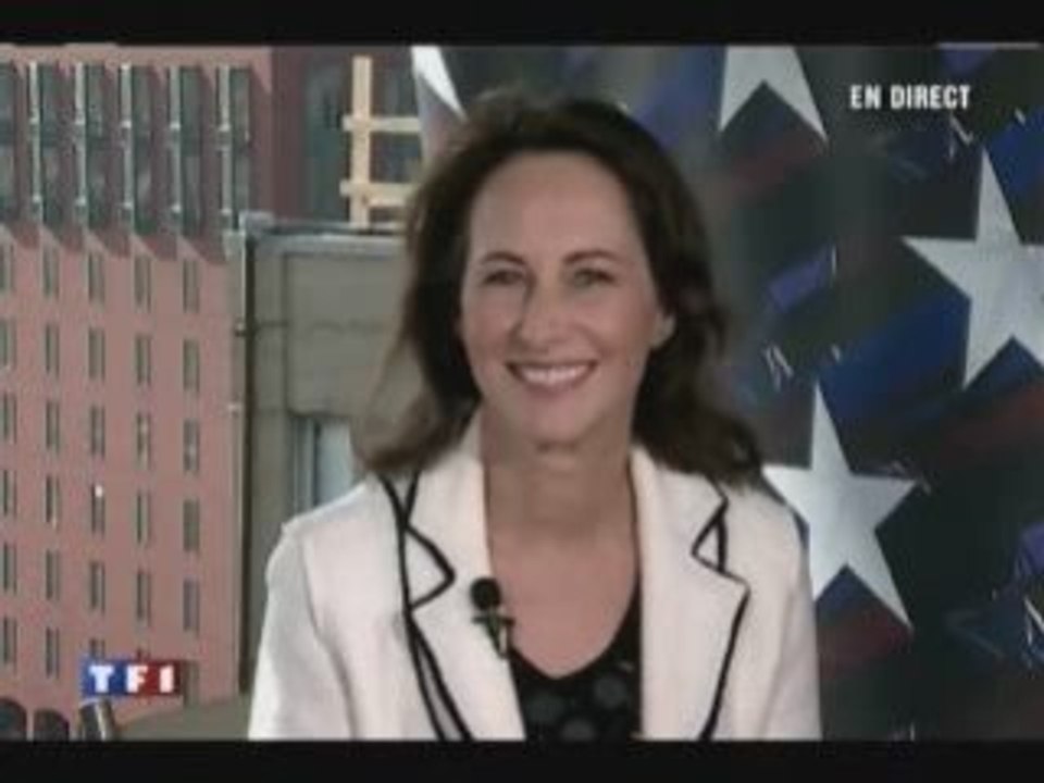 Segolene Royal en direct de Washington [1]