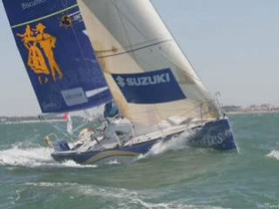 Résumé de la Solitaire du Figaro 2008 de JP Nicol - Gavottes