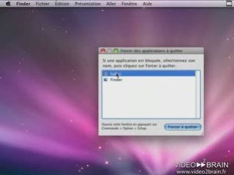 MacOS Leopard : Une application bugge que faire ?