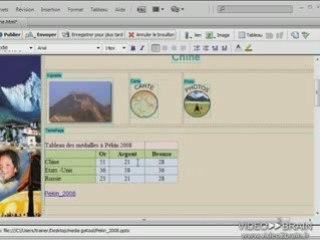 Adobe Contribute : Intégration d'éléments Microsoft Office