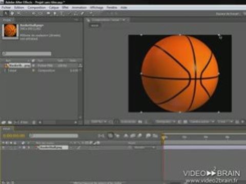 Adobe After Effects CS4 : Créer une composition
