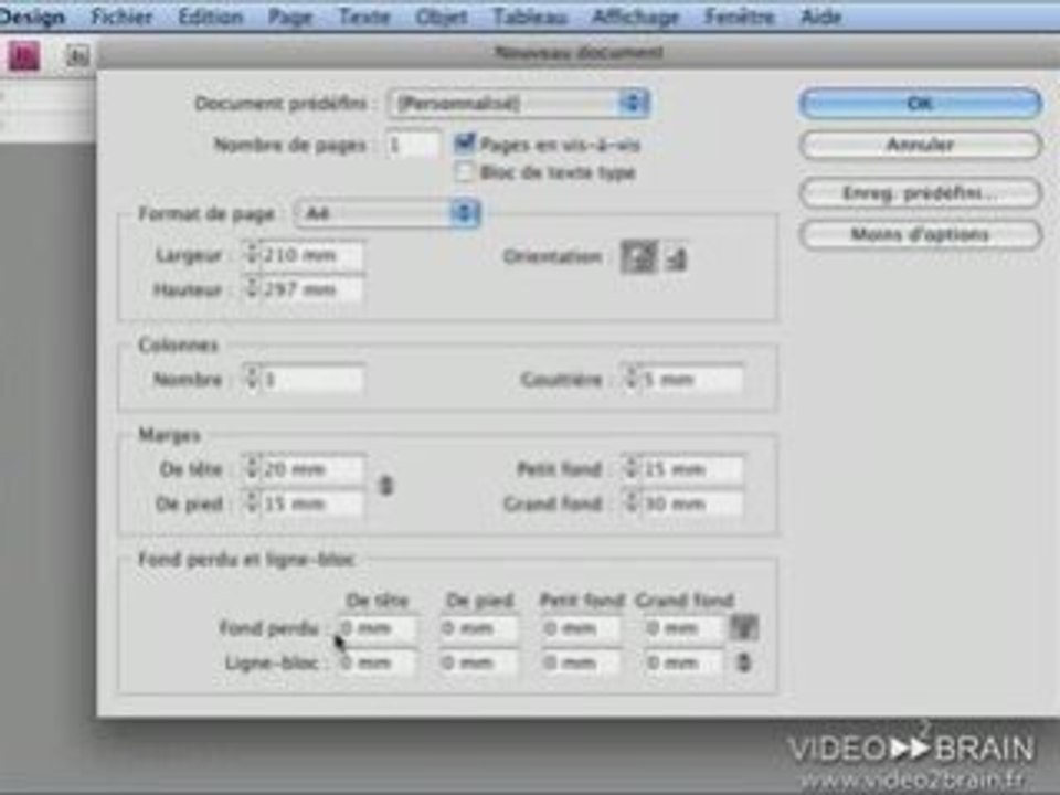 Adobe InDesign CS4 : La mise en place du document