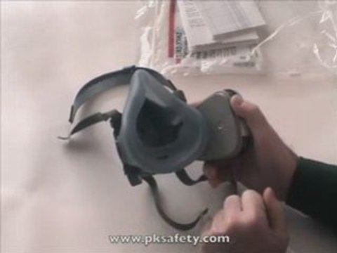 3M 7500 Half Mask Respirator, Premium Silicone