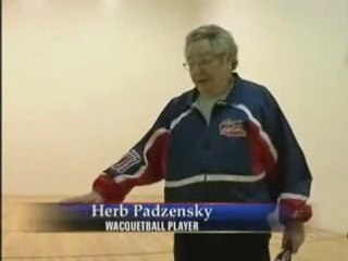 Davis Invents Wacquetball as Landmark Education project