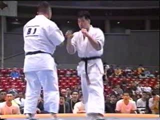 Kyokushin karate Kumite KOs