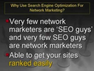 SEO For Network Marketing