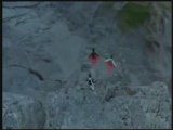Envol, ... comme dans un rêve. Base jumping