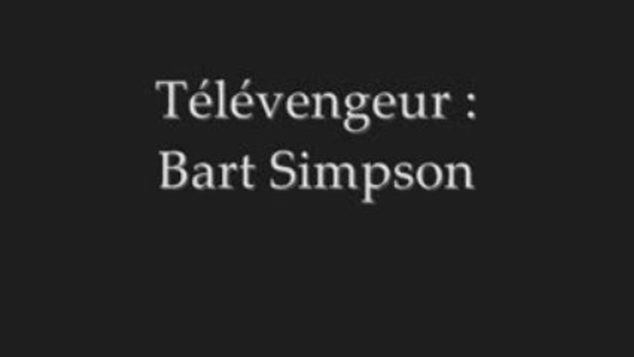 Télévengeur Bart Simpson