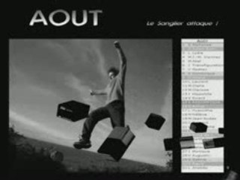 LE CALENDRIER 2009 DES FOUS VOLANTS