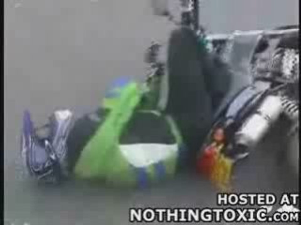 Un stoppie quelque peu...