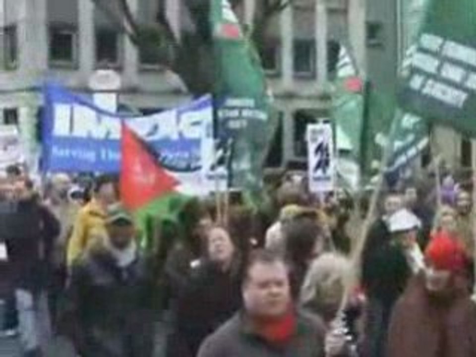 Free Gaza demonstration - Dublin. Ireland