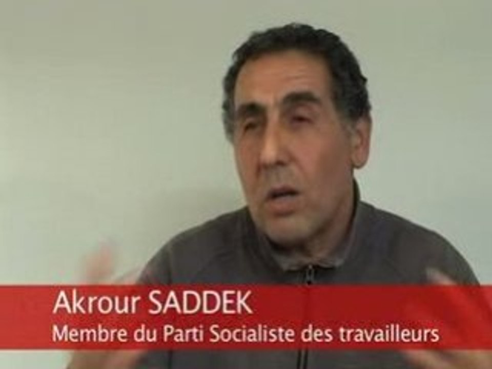 Interview d'Akrour SADDEK