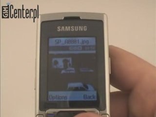 Prezentacja telefonu Samsung SGH-M120