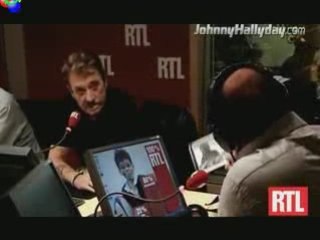 johnny hallyday  2008  R.T.L " Laissez Vous Tenter"
