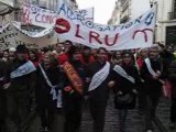 Manifestation anti-LRU du 5 février 2009