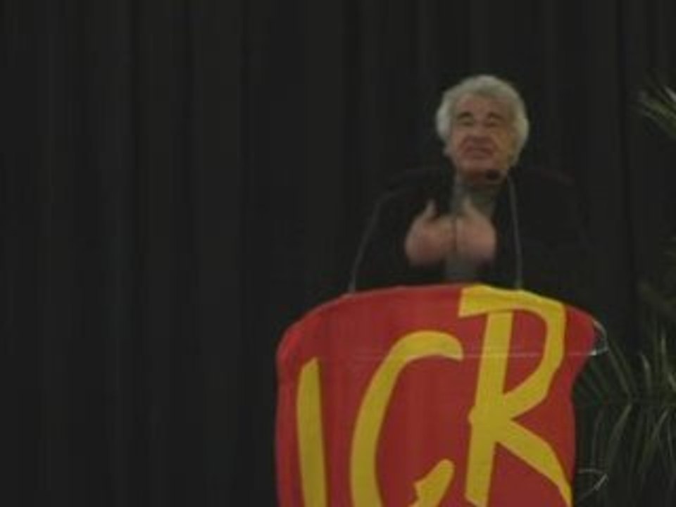 XVIII Congrès de la LCR Intro Krivine